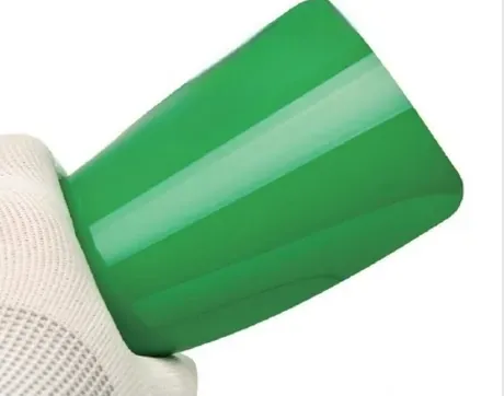 Muestra de película Porsche Signal Green, código TPU-6027