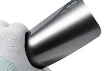 Muestra de película Liquid Silver, código TPU-7029
