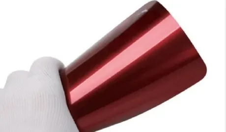 Muestra de película Crimson Red (Tesla), código TPU-8207