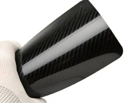 Muestra de película Carbon Dark Black, código TPU-8245D