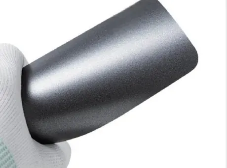 Muestra de película Matte AMG Grey, código TPU-9006M